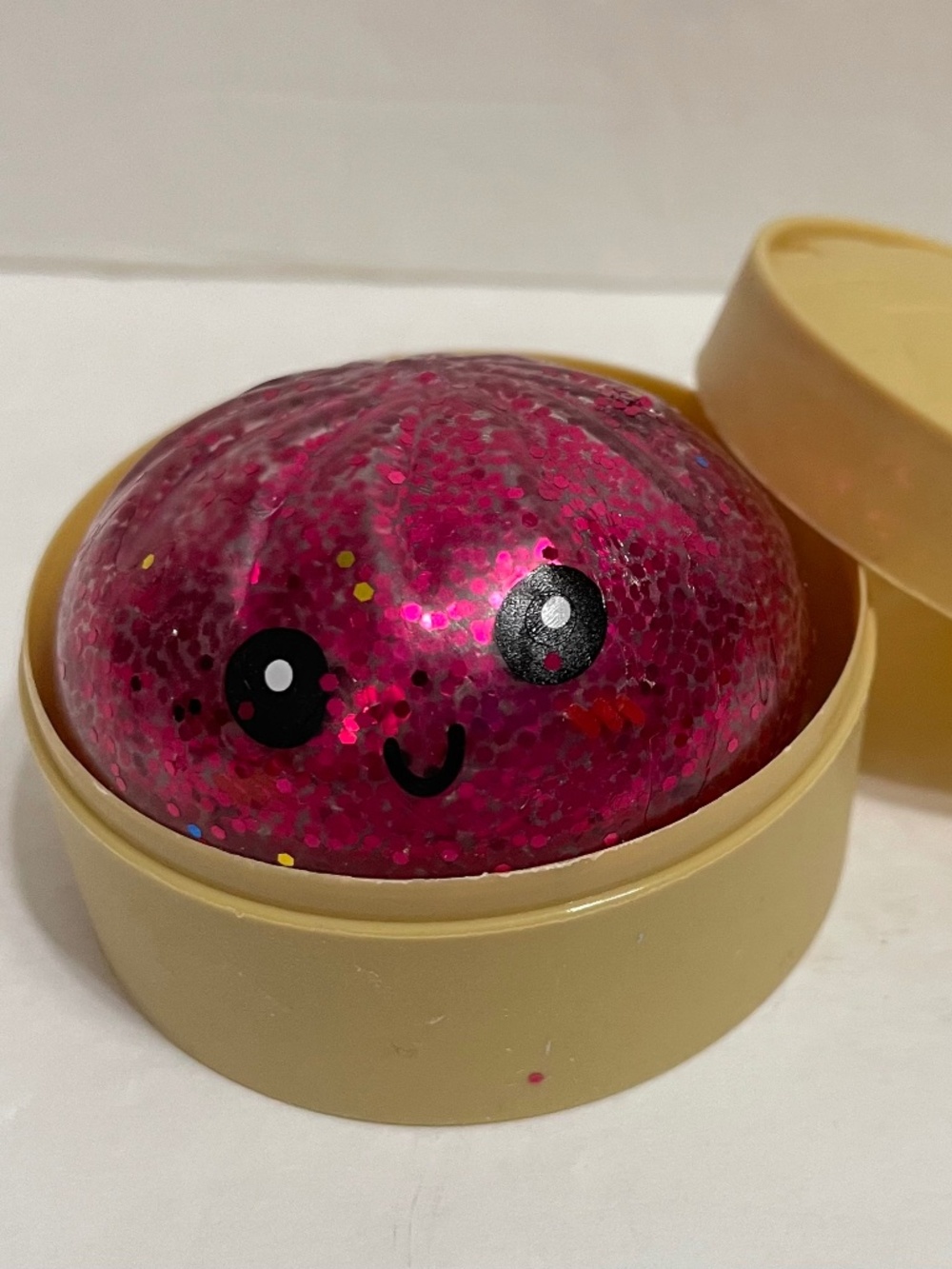 Mystery Squishy Bun Dumpling RARE GLITTER Limited Edition Stress Relief US,New